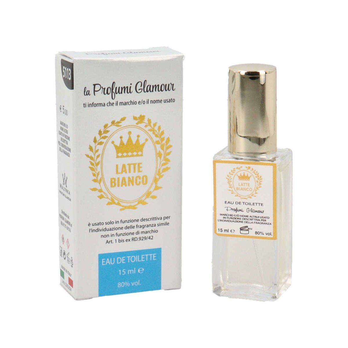 Profumo unisex 15ml latte bianco 5113