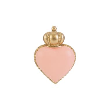 Calmita cuore resina 4x5cm 57222