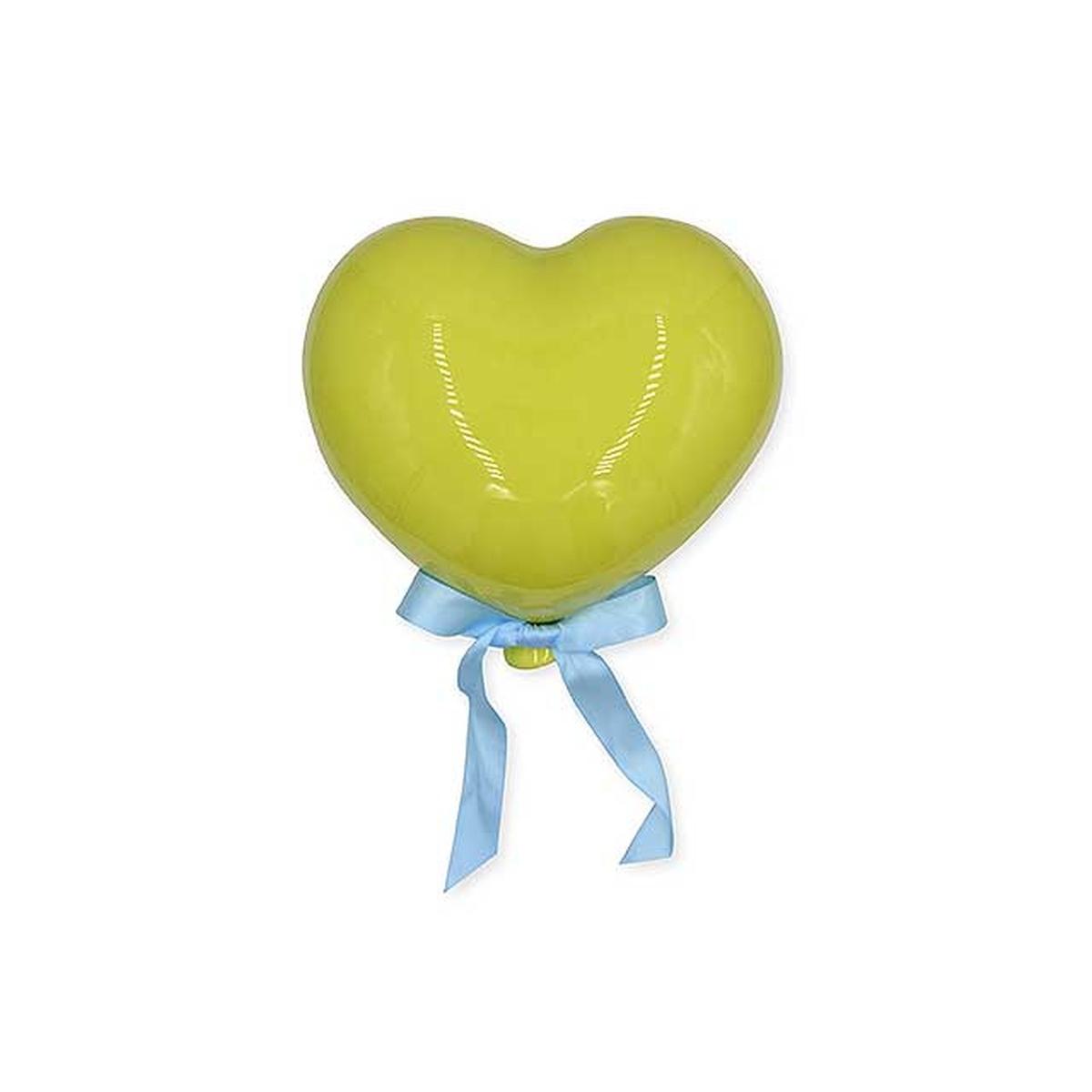 PALLONE CUORE 12cm VERDE CUORE12VE