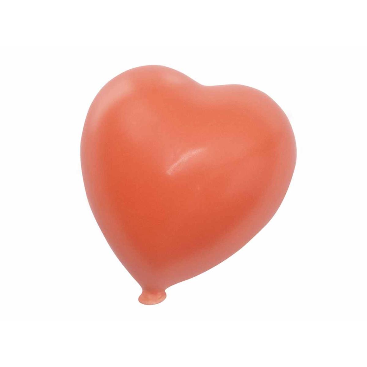 CUORE MATTE ARANCIONE 12cm CUMA12AR