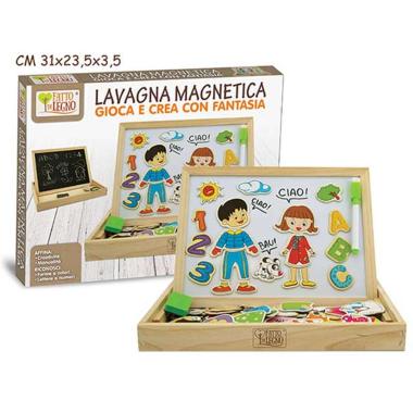 Fatti di legno lavagna magnetica 40548