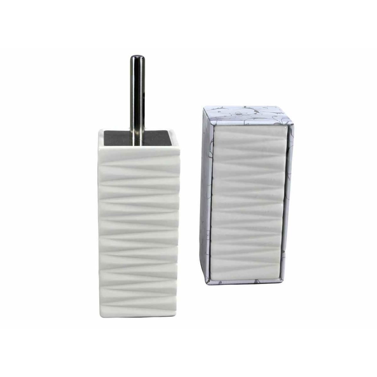 Portascopino in ceramica bia 6215040000