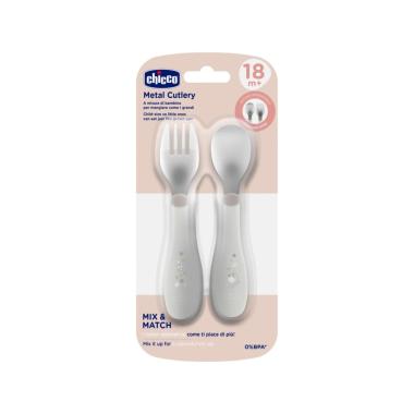 Posate inox 18m+ grigio 00016102350000
