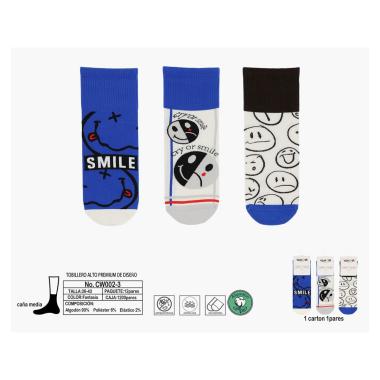 Calzini unisex taglia 36-43 cw002-3 $