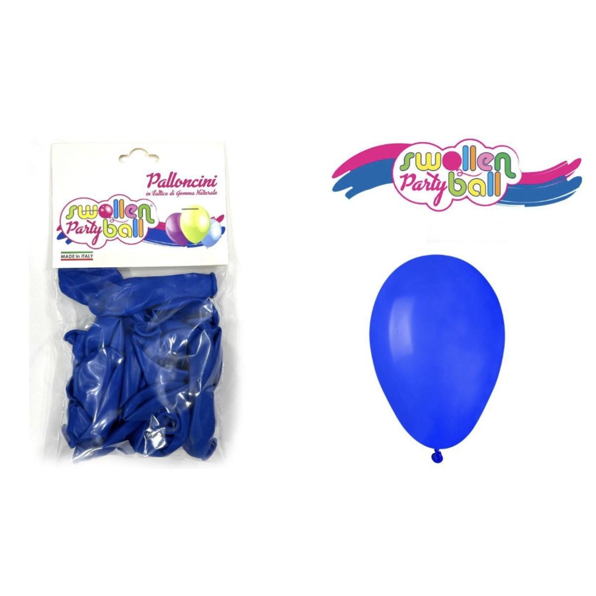 Palloncini gomma 40 pezzi blu