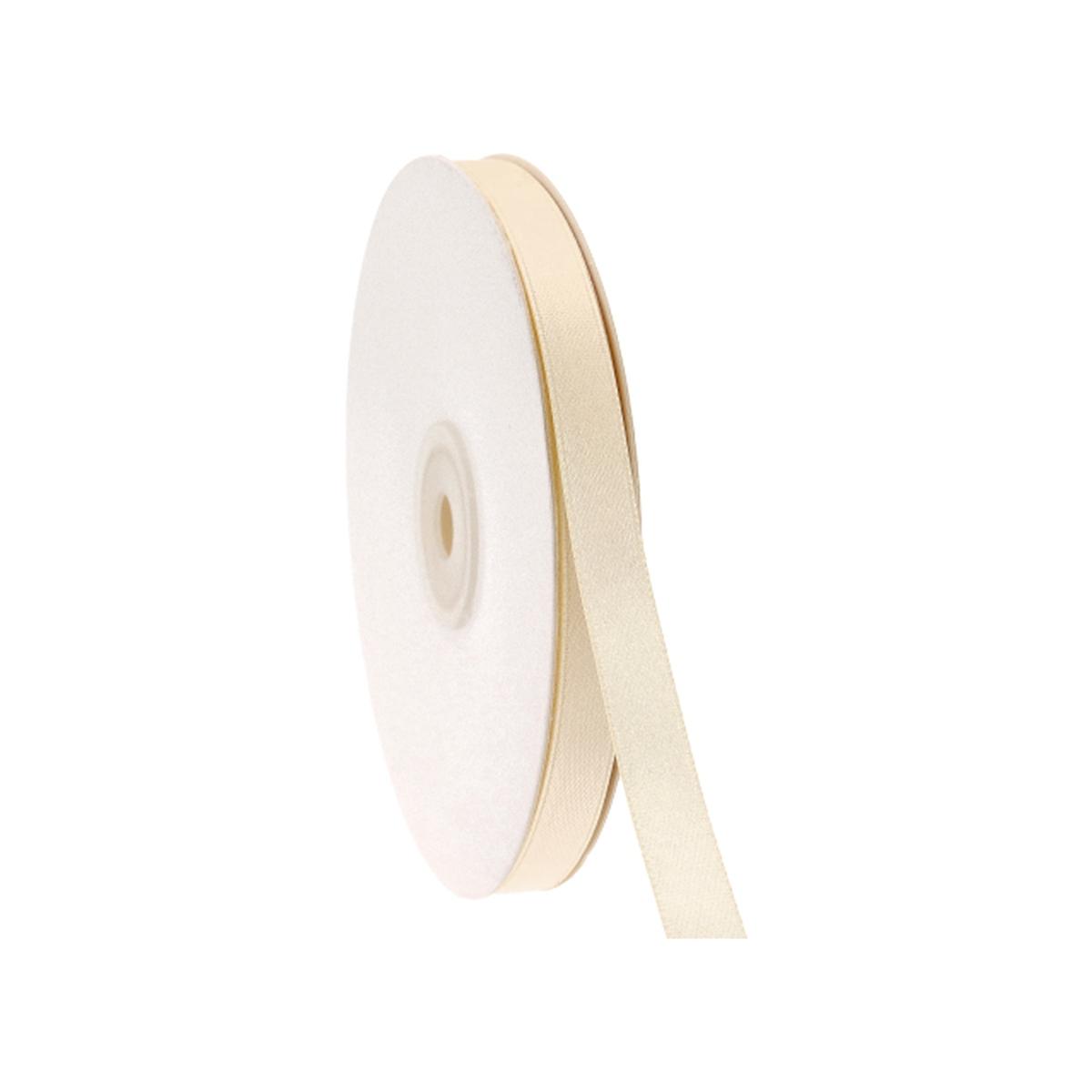 DOPPIO RASO AVORIO 10mm. 50MT.  D1002