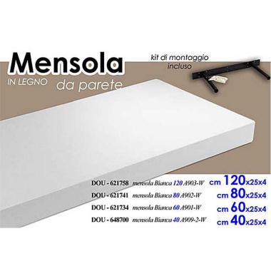 L.BIANCA MENSOLA 40x25x3,8cm 648700