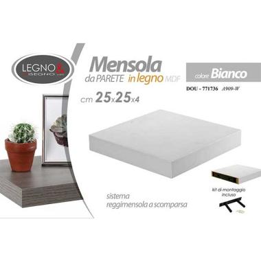 L.BIANCA MENSOLA 25x25x3,8cm 771736