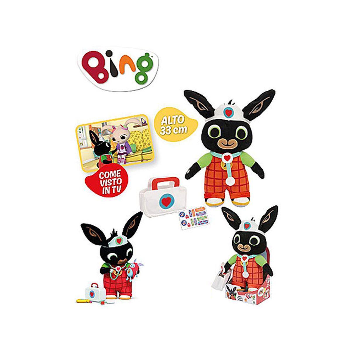 BING PELUCHE DOTTORE C/ACCESSORI 33cm BNG37000 $
