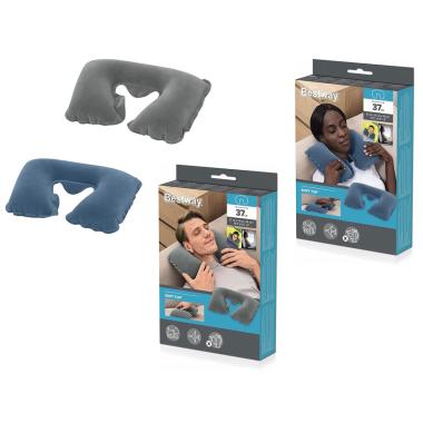 Cuscino da viaggio 37x24x10cm ass