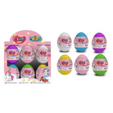 Uovo plastilina puzzle d.8cm cht0018