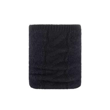 Collo boucle' nero con inserto t si2648$