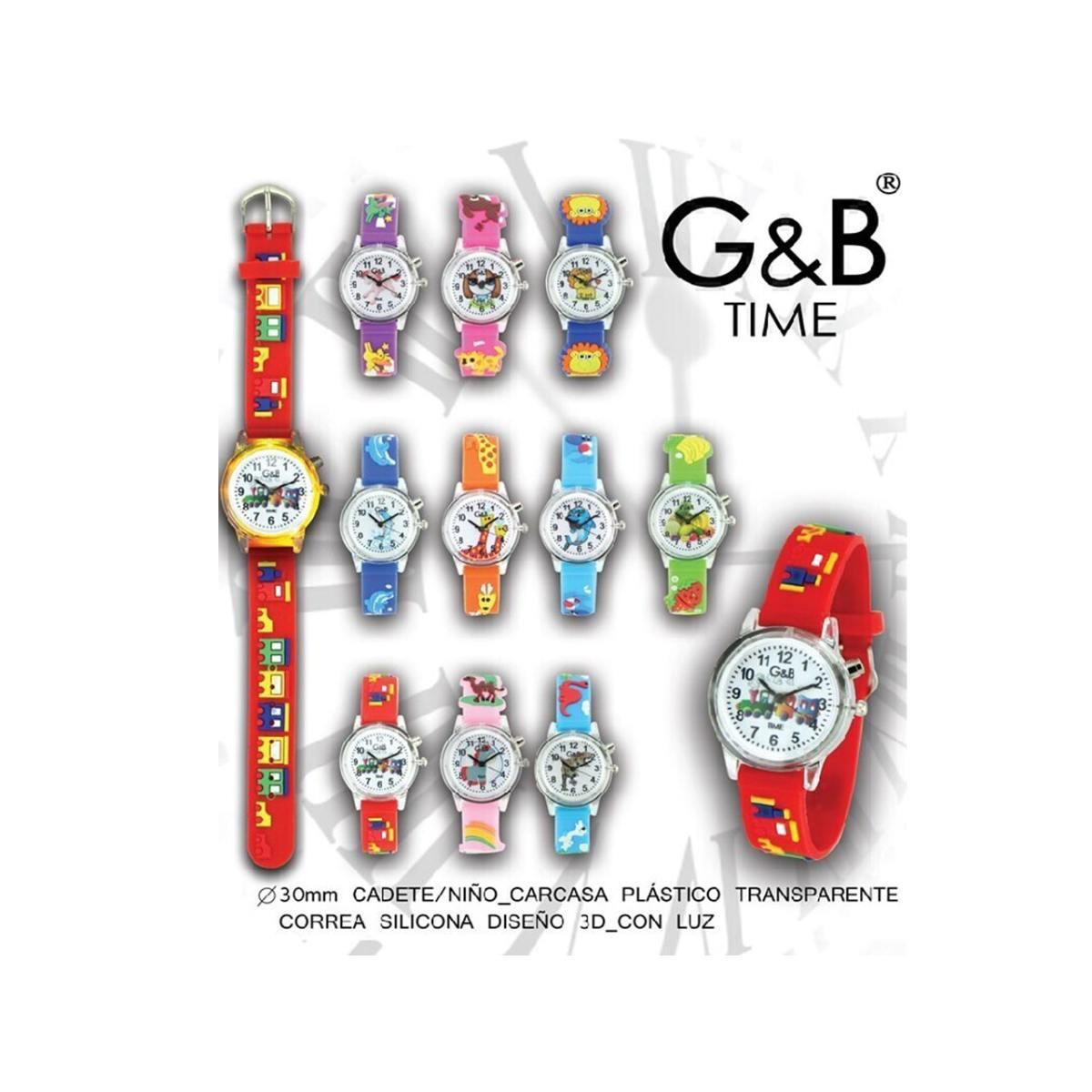 Orologio gb bambino 3d ass rgb-78638