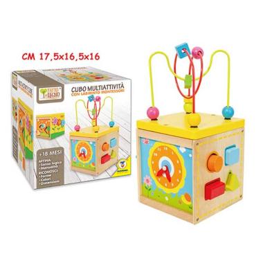 Cubo con labirinto montessori 40588