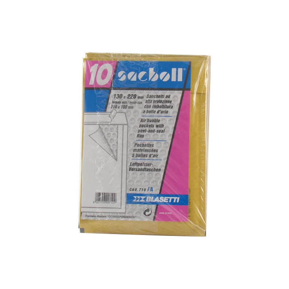 BUSTE SACCO IMB.GI.13X22/11X16 10pz0710