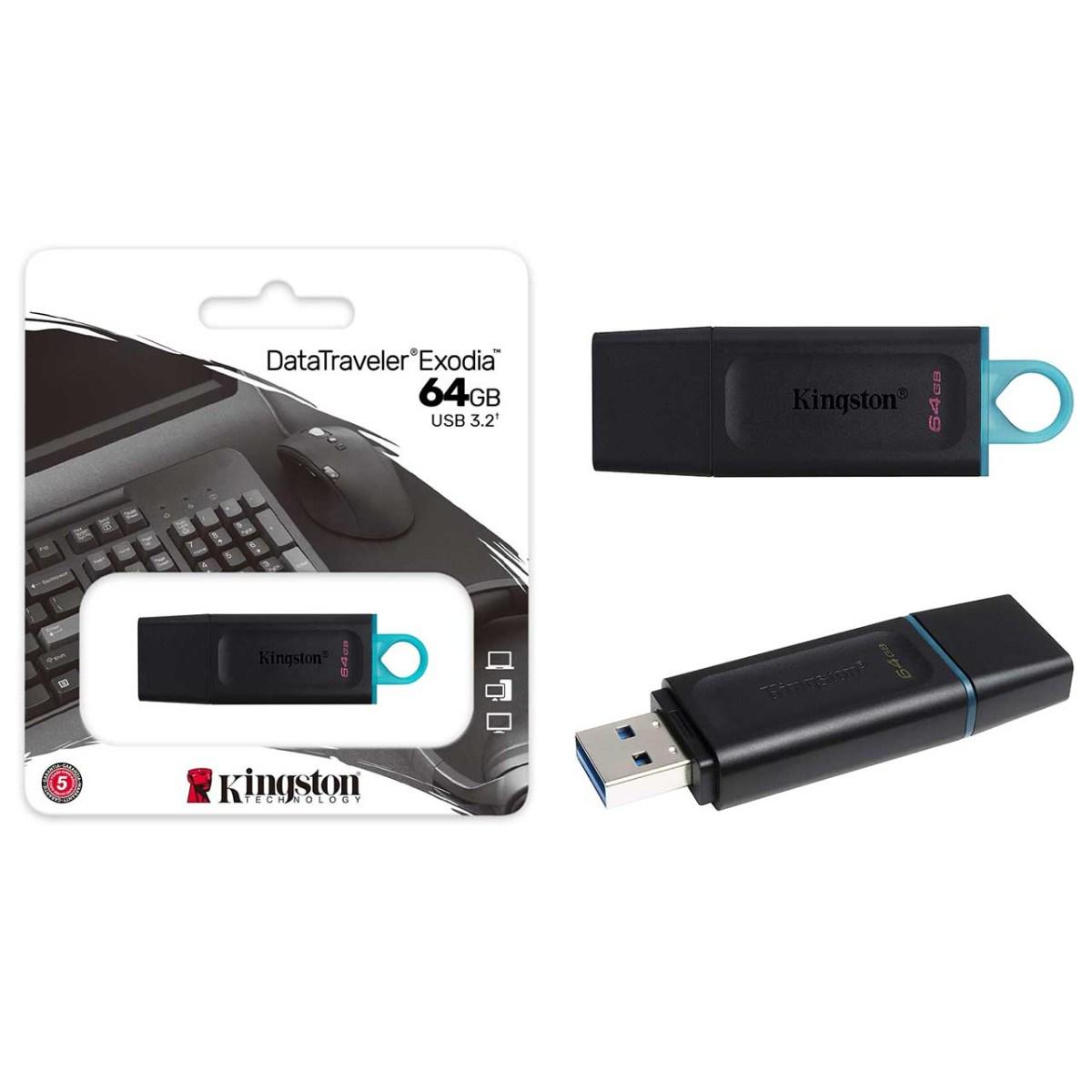 Pendrive kingston usb dtx 64gb