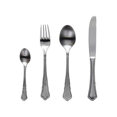 Set Posate Tognana Impero 24 Pezzi in Acciaio Inox, Servizio da Tavola Lavabile in Lavastoviglie