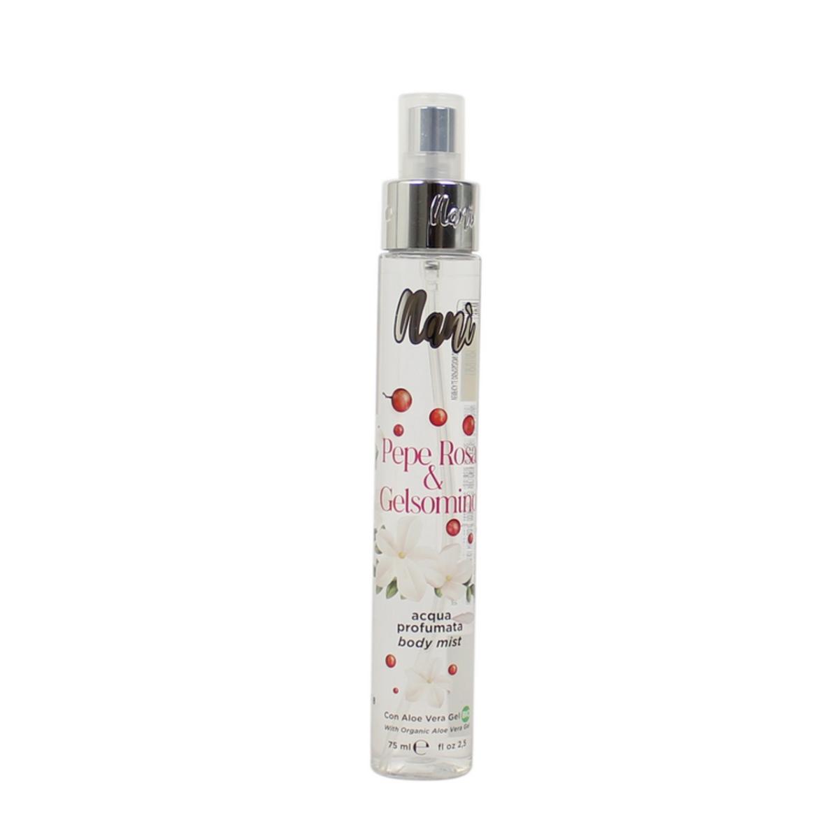 Nani Pepe Rosa e Gelsomino Body Mist 75ml - Fragranza Sofisticata e Delicata