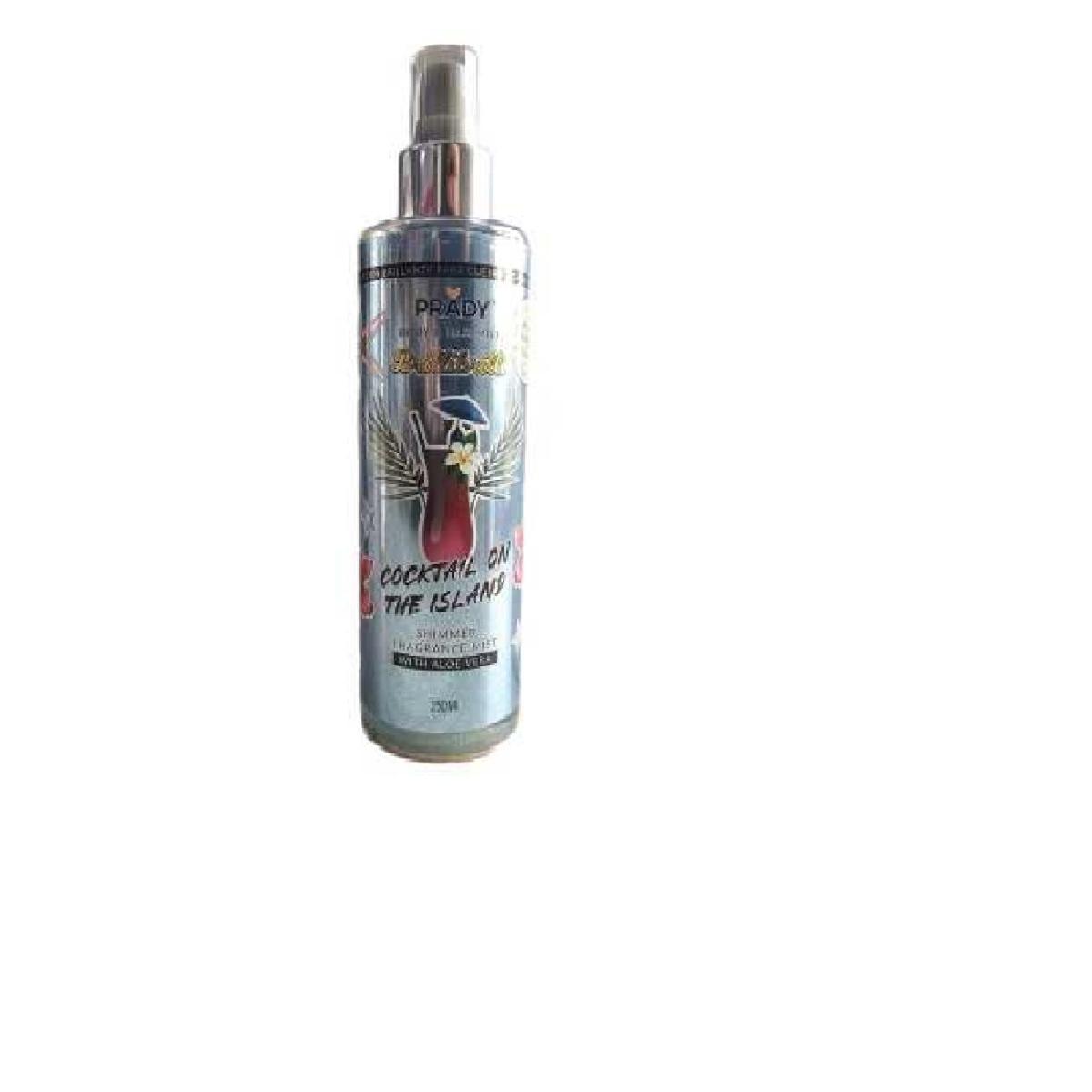 Prady Body & Hair Shimmer Mist Cocktail on the Island 250ml - Brillantini Corpo e Capelli