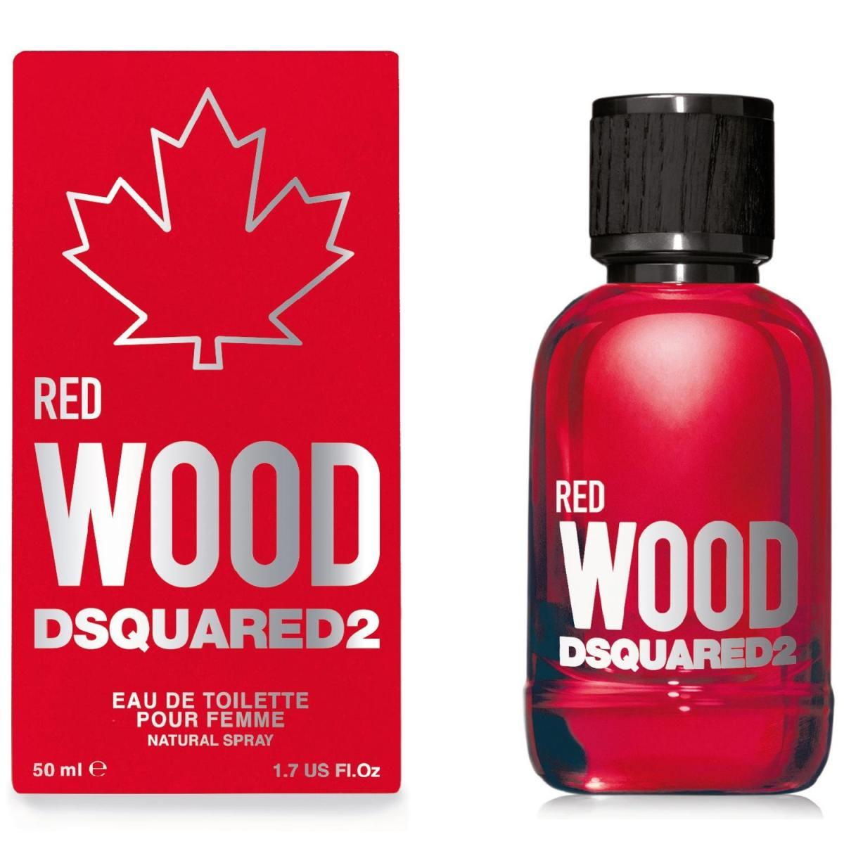 Dsquared2 Red Wood Eau de Toilette Donna 50ml - Profumo Fruttato Legnoso