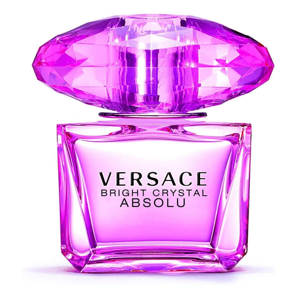 Versace Bright Crystal Absolu Eau de Parfum 90ml. Fragranza Femminile Intensa e Seducente