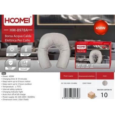 HOOMEI Borsa acqua calda elettrica per collo 450W