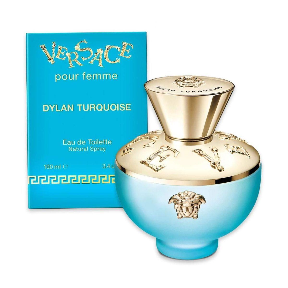 Versace Dylan Turquoise Eau de Toilette Donna 100ml. Fresco e Floreale