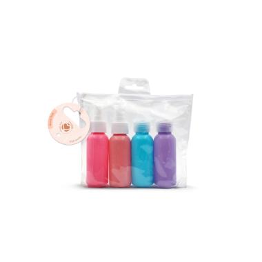 Flaconi da viaggio 4pz 02050