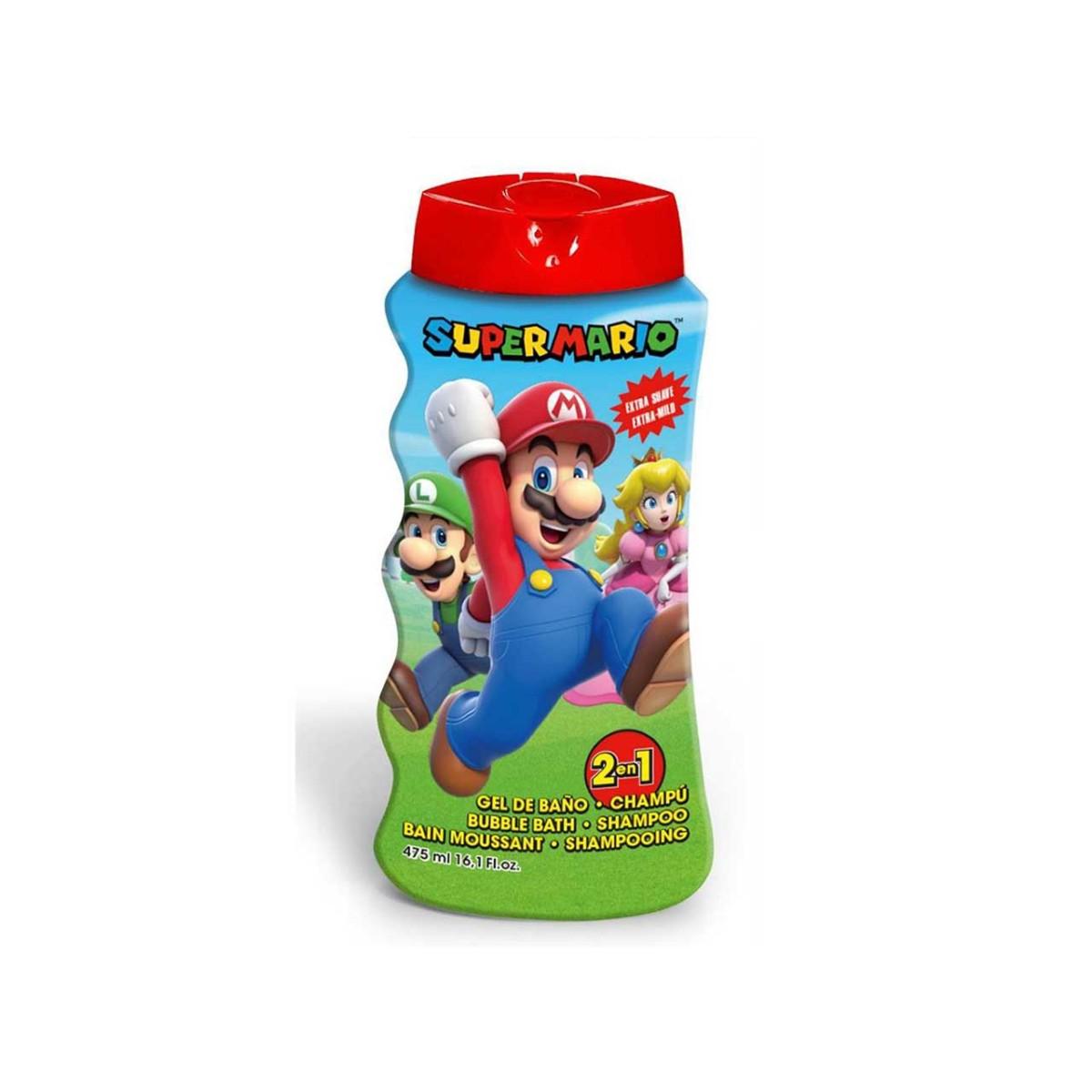 Super mario doccia shampoo 2 in ln1800