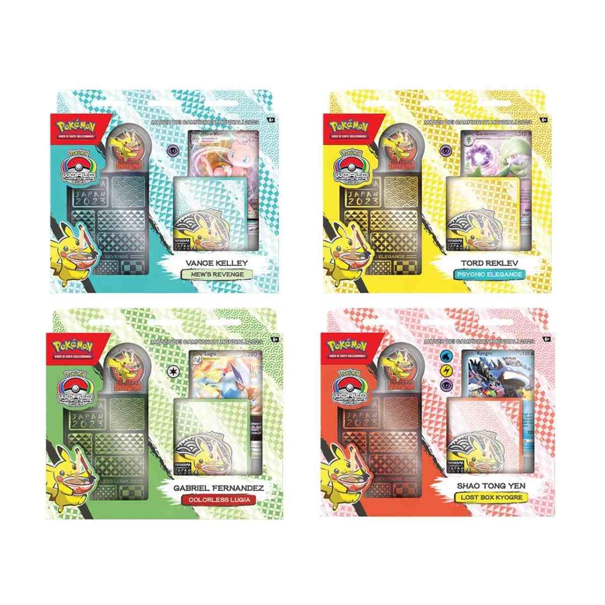 Pokemon mazzo camp.mond. 2023 pk60431-i