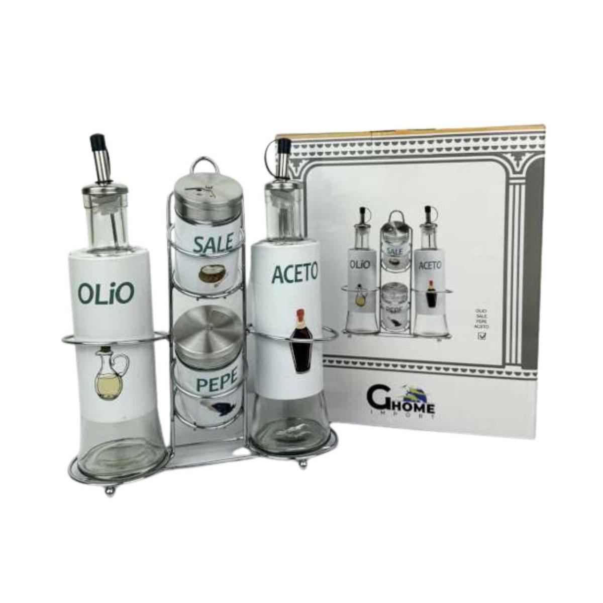Set menage olio/aceto/sale/pepe hsg-10