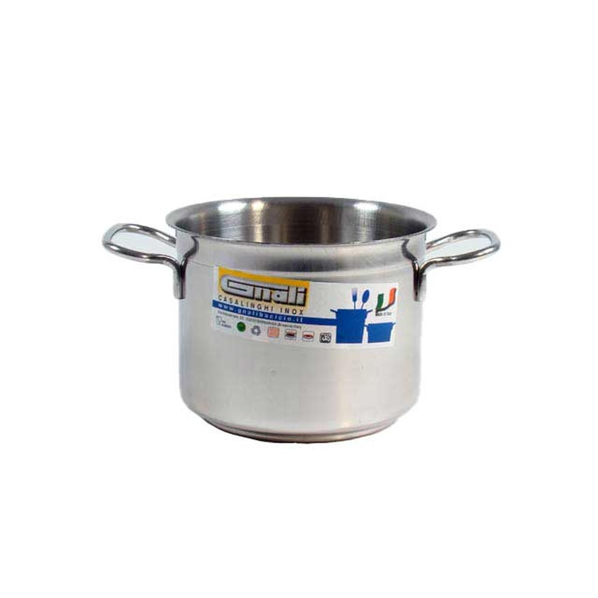 Pentola cm.14 inox 18/c realterm p214