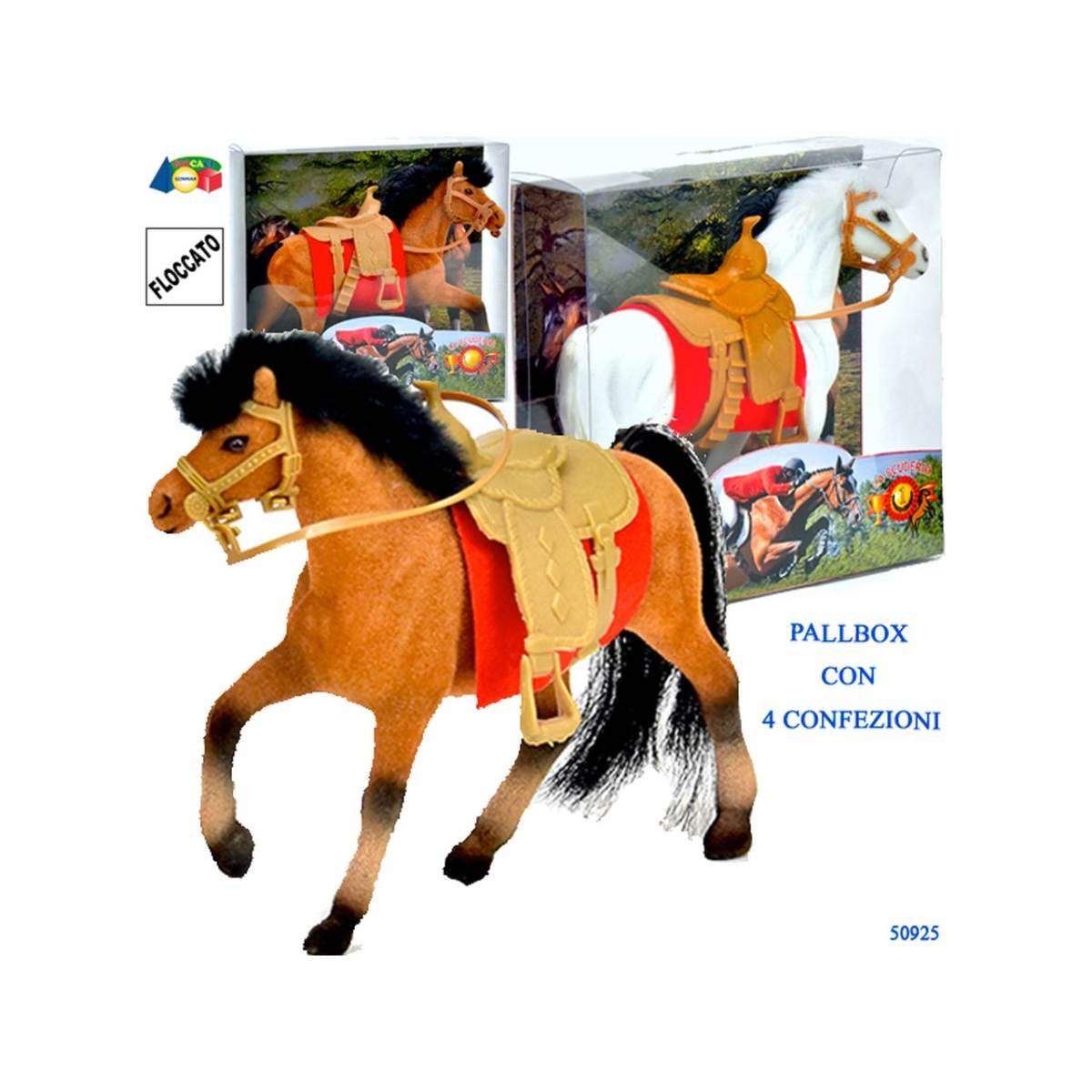 Cavallo floccato scuderia modelli 50925