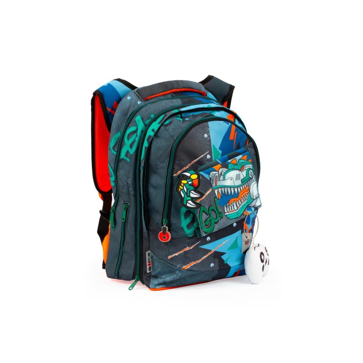 Gopop zaino estens.rnd t-rex gg9u0610