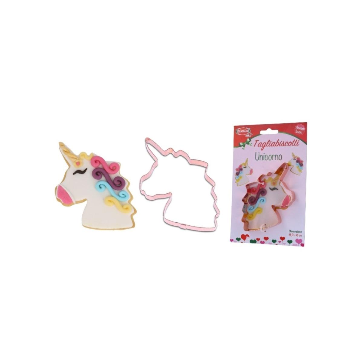 Tagliabiscotti unicorno