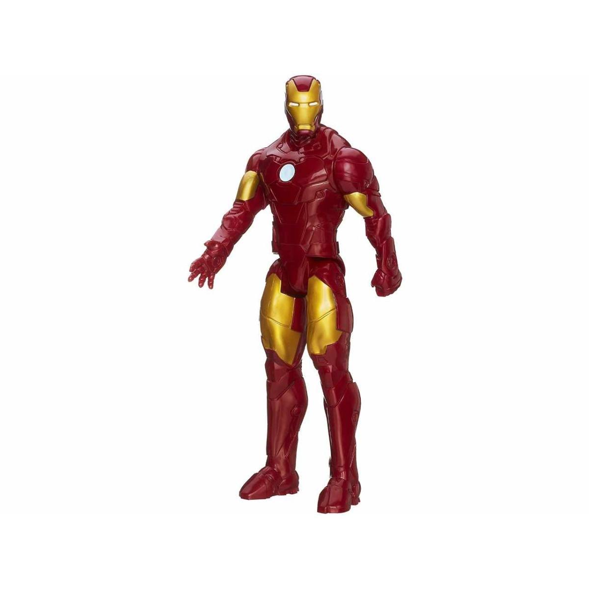 Action Figure Iron Man Marvel Avengers Titan Hero Series 30 cm - Personaggio Snodabile Hasbro