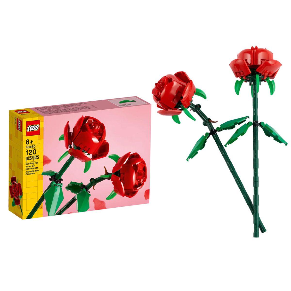 Lego lel flowers rose 40460