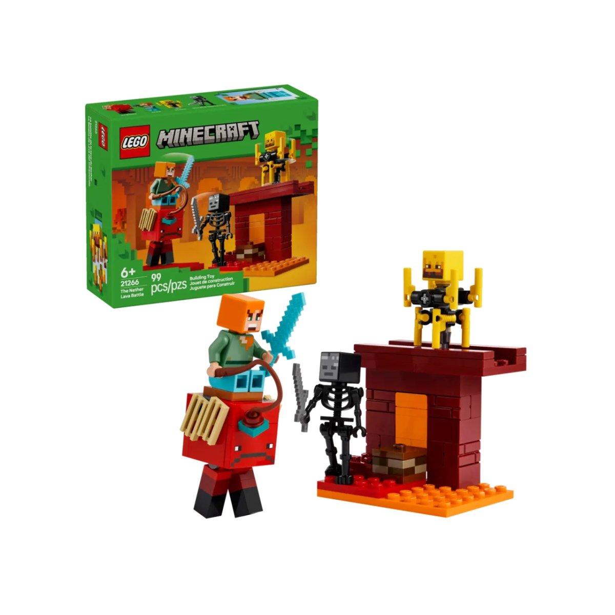 Lego minecraft battaglia sul ponte 21266