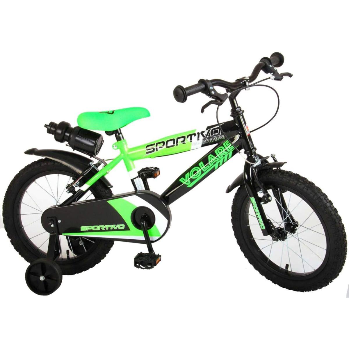 Bici dy sportivo verde 16' 033993