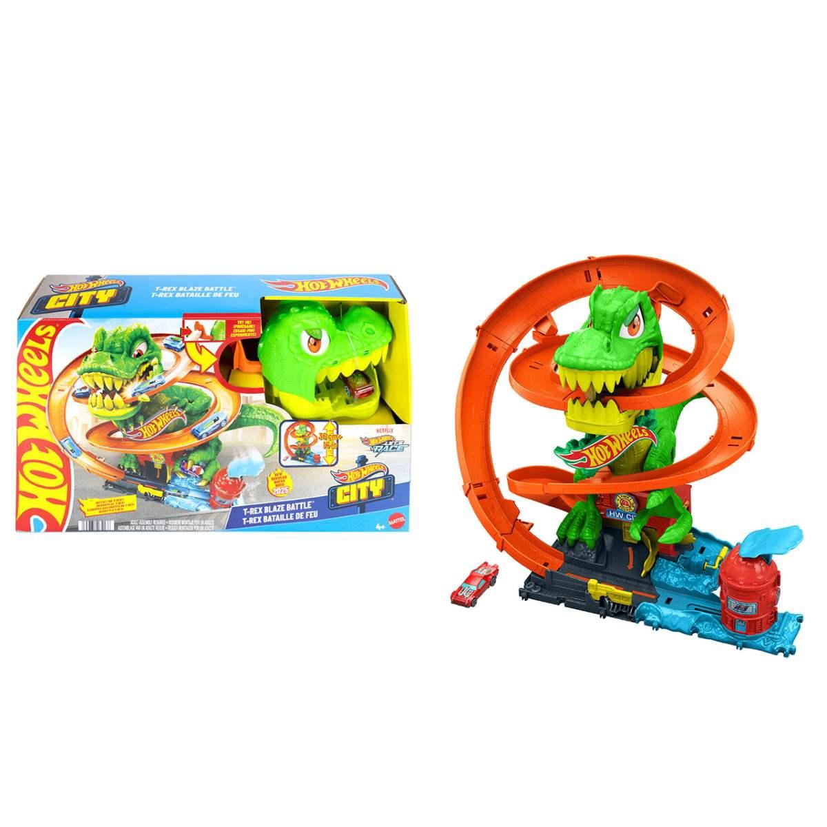 Hotwheels pista city t-rex jbm73-0