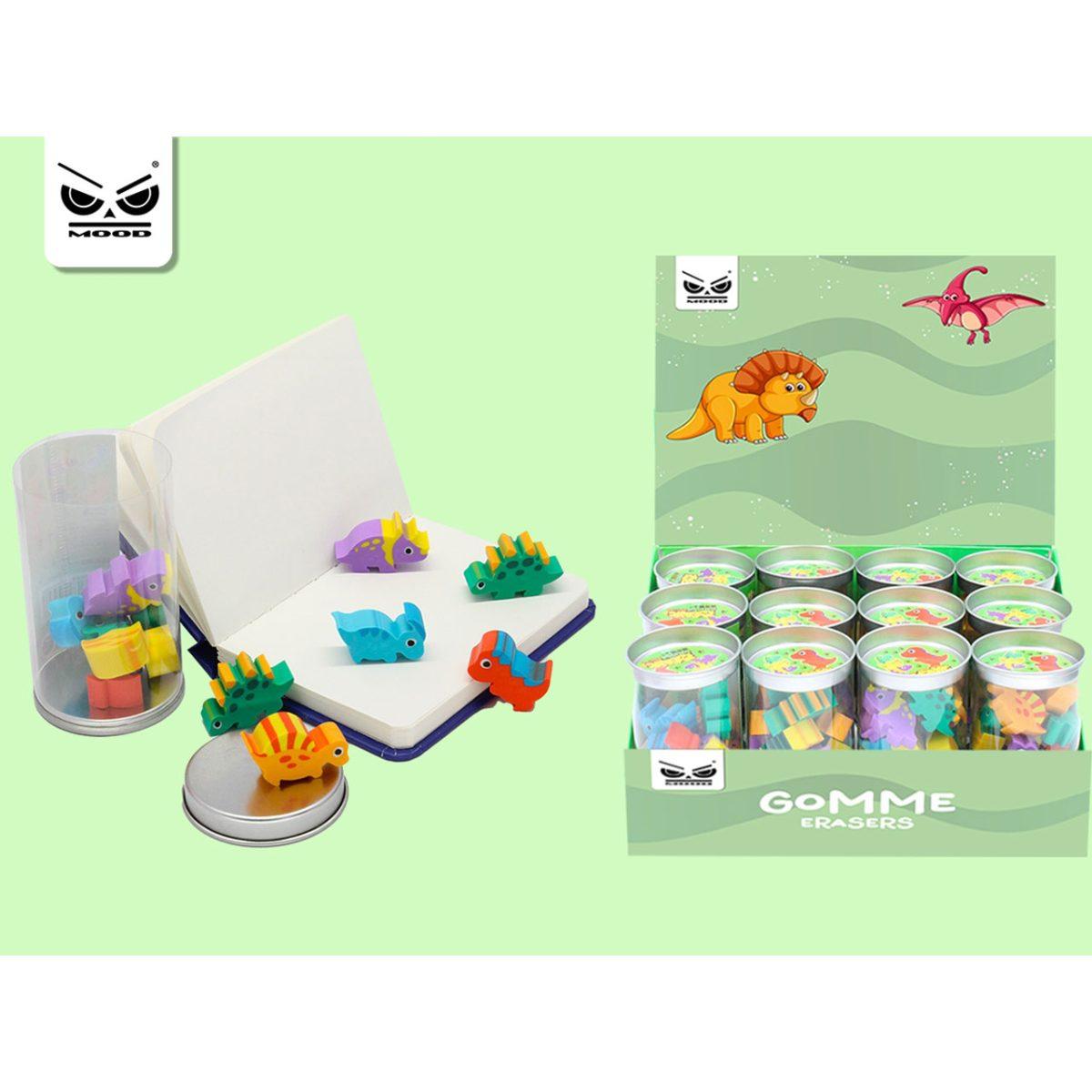 Gommine mini dinosauri 12 pz st7422