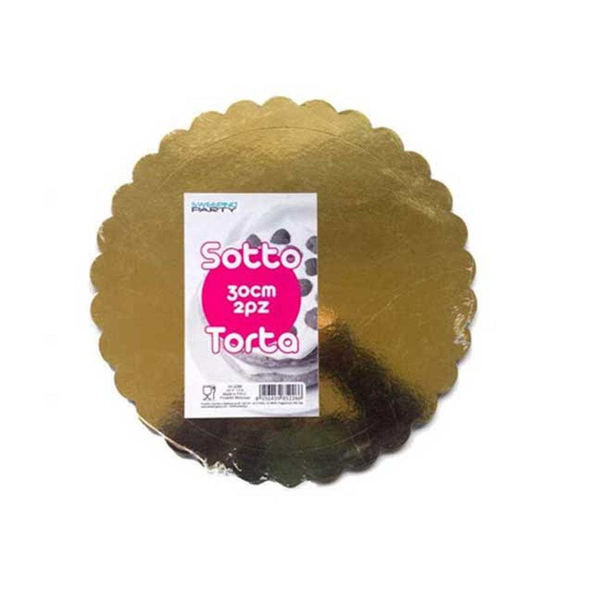 Sotto torta cm.30 oro  2266
