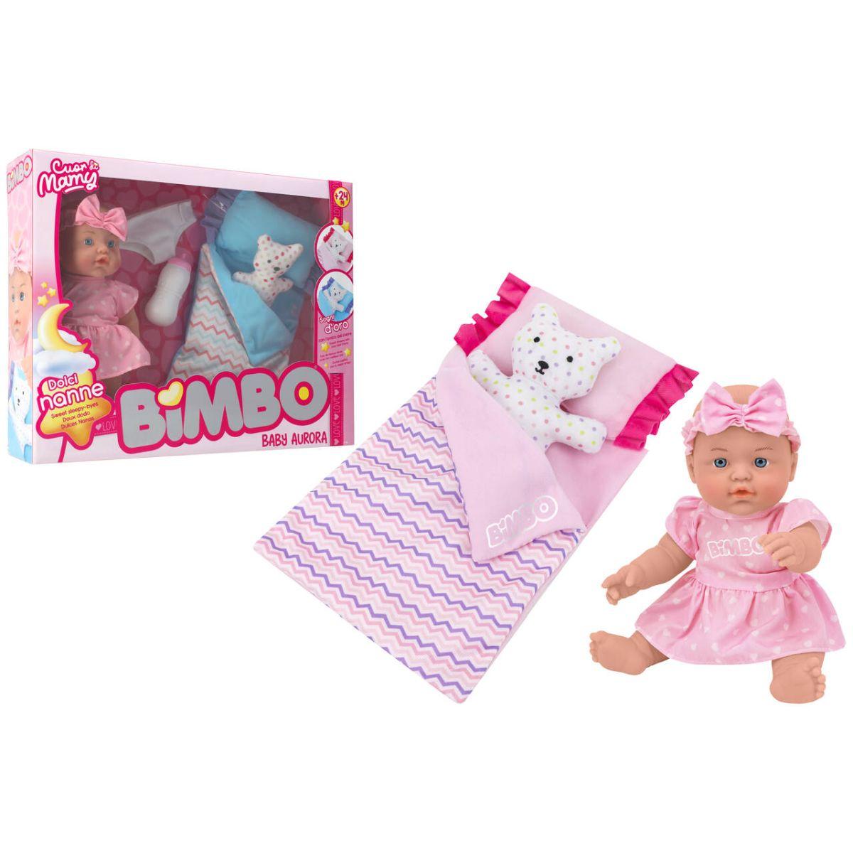 Bambola 31cm c/lettino e 2 acc. 42573