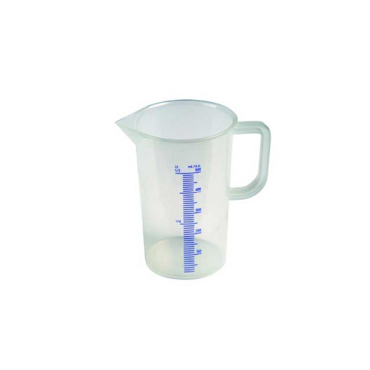 CARAFFA PLASTICA C/SCALA GRAD.1lt CAG1