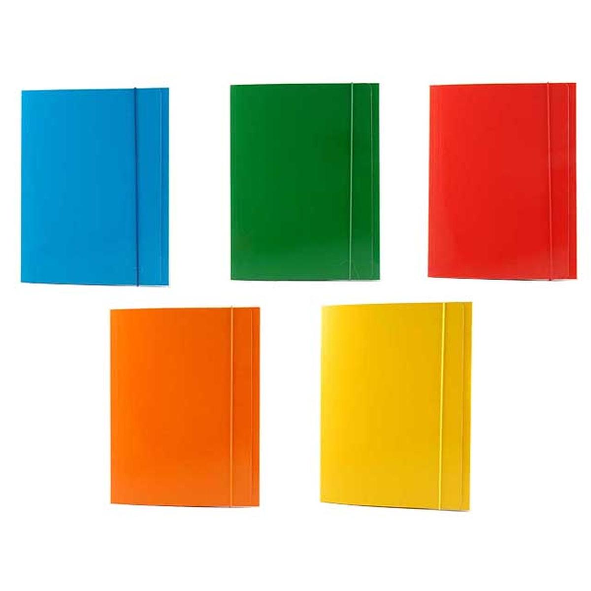 Cartellina 3 lembi a4 c/elastico 1062