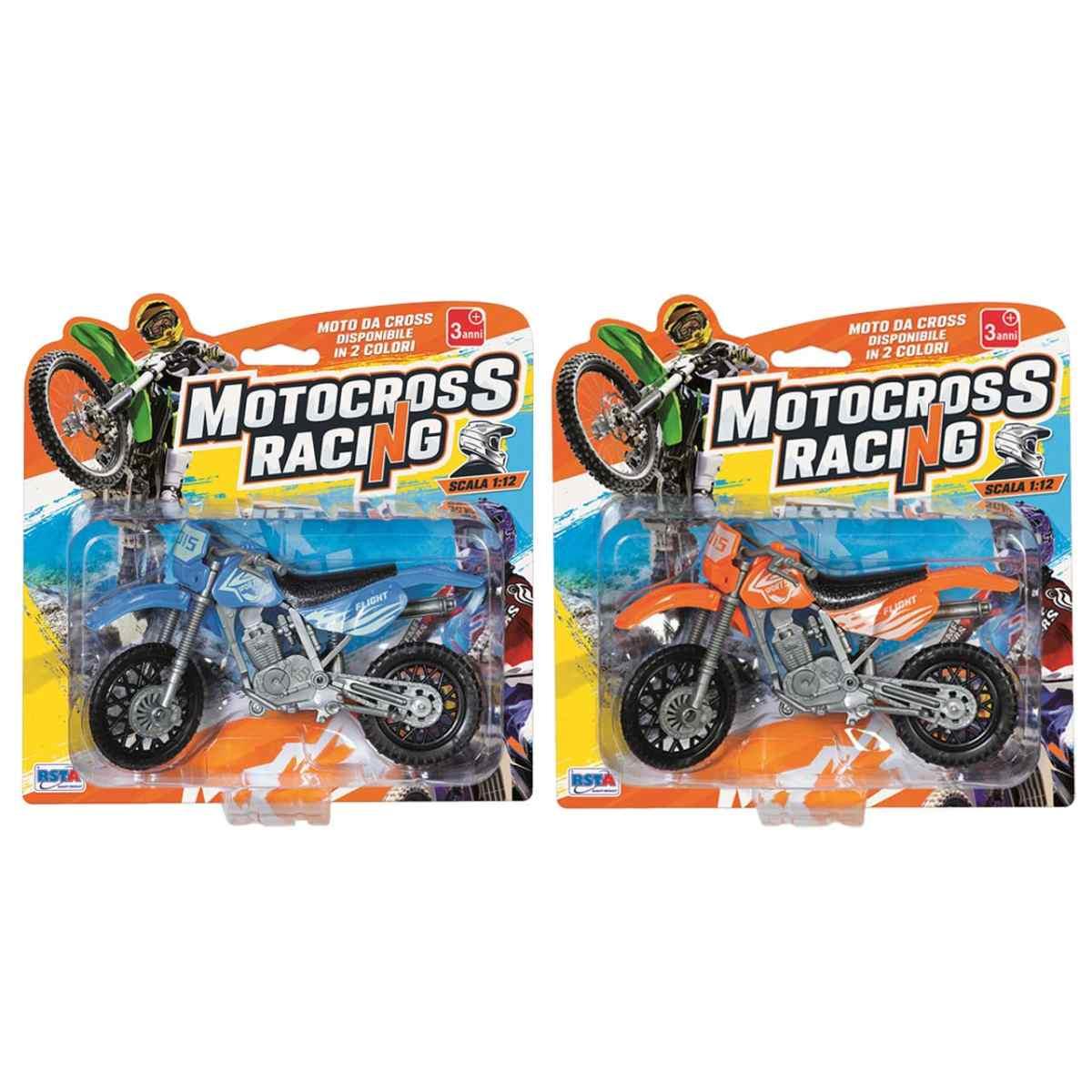 Motocross racing in 2 colori asso 11663