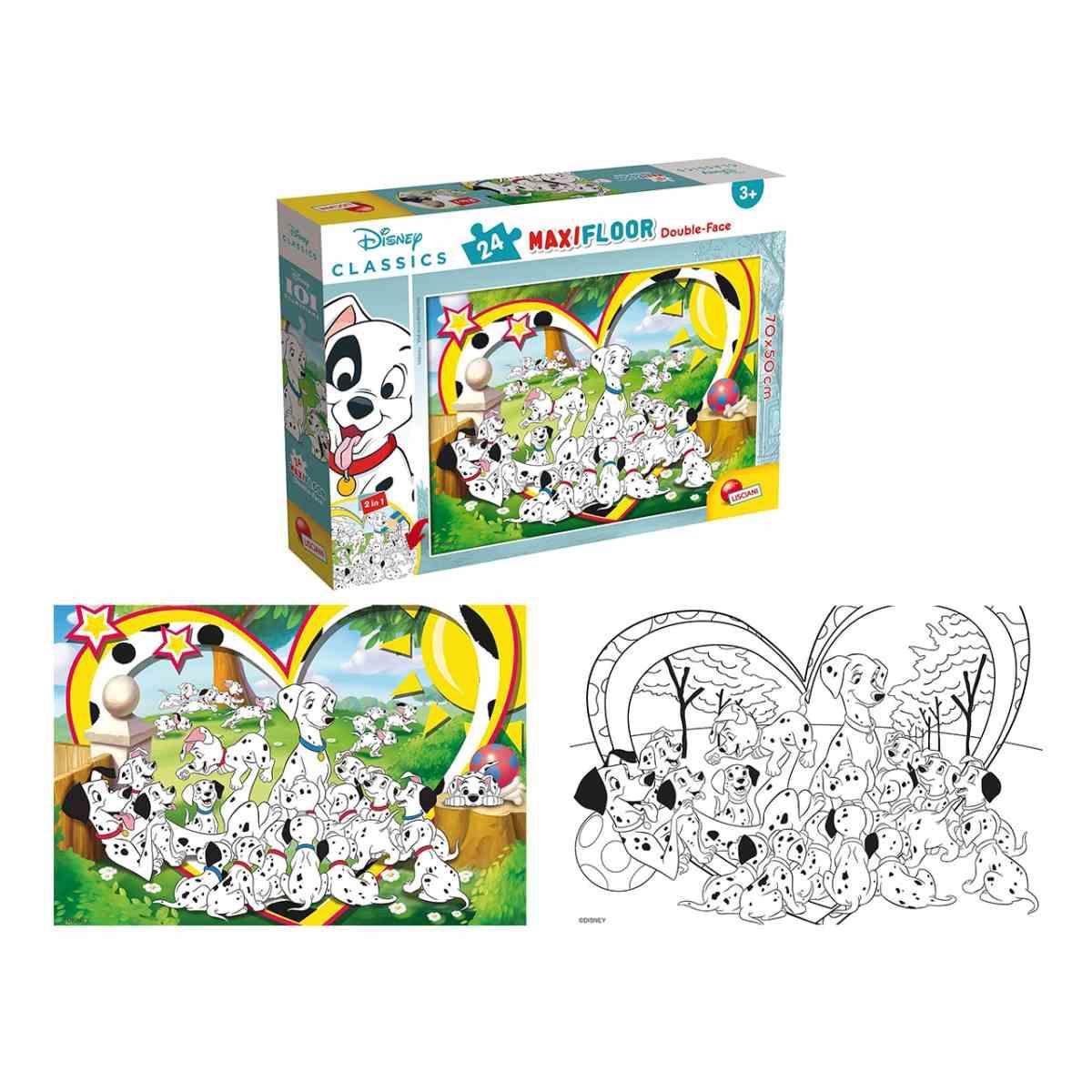 PUZZLE MAXI 24pz 101 DALMATIANS 86641