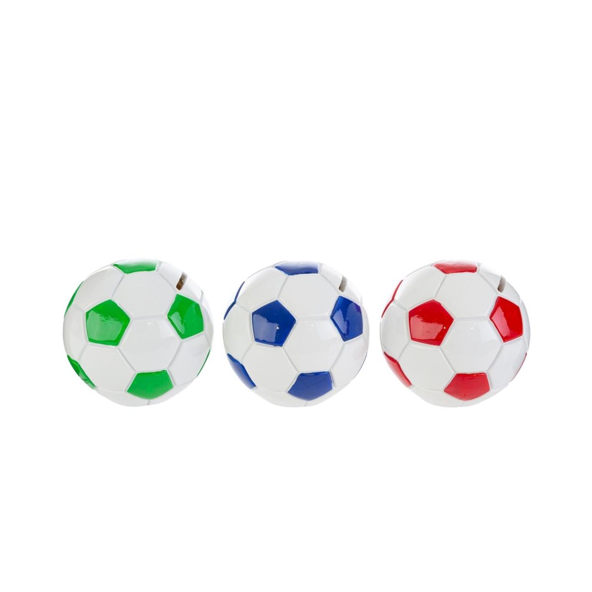 Salvadanaio pallone 11,5x11 ass 57317