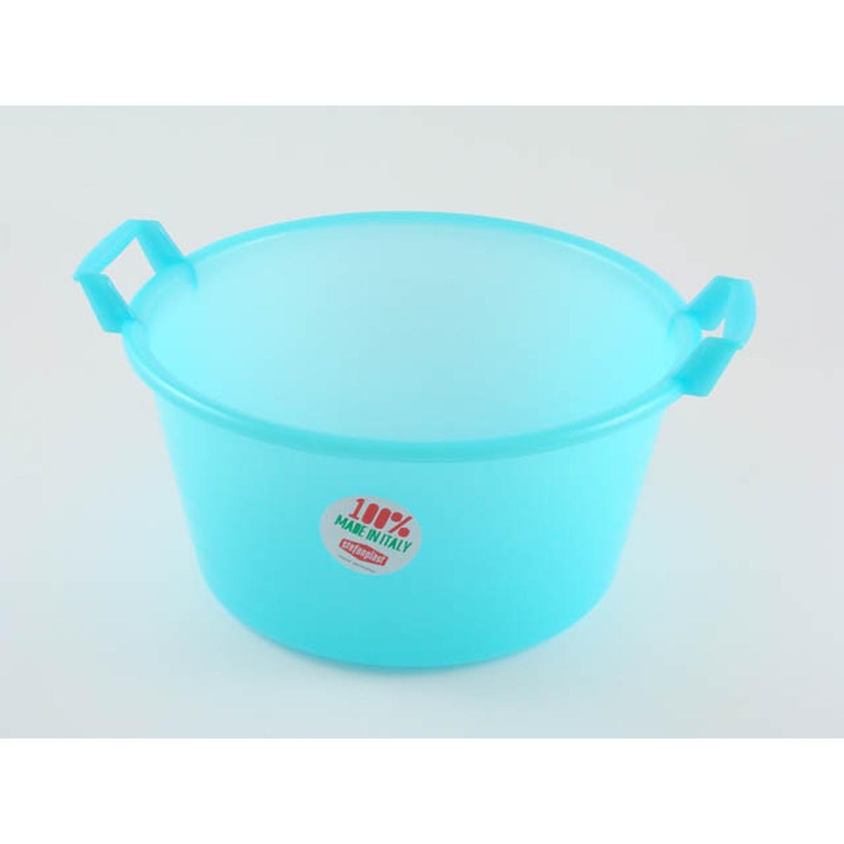 Bacinella rotonda cm.30 azzurro  28300