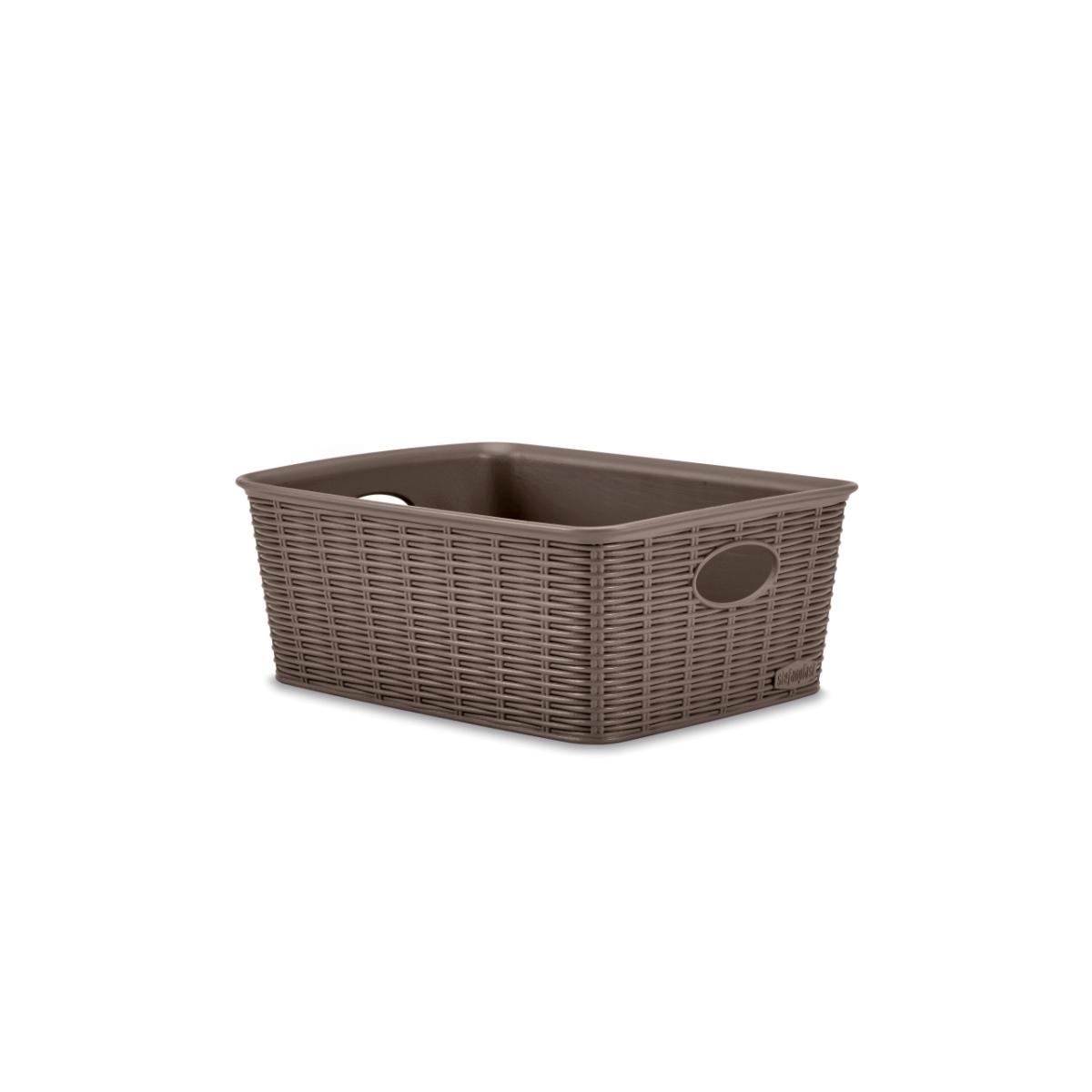 Cestino elegance m high tortora 30971
